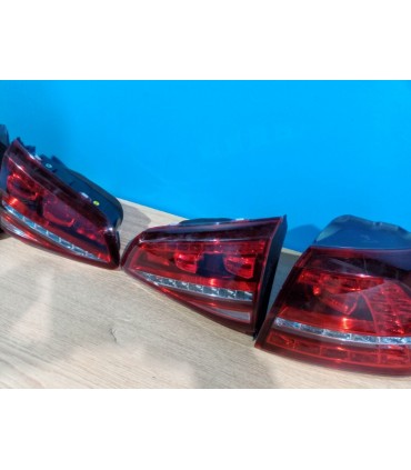 DW PILOTOS VOLKSWAGEN VW GOLF 7 12-17 LOOK GTI INTERMITENTE LED DINAMICO ROJO CLARO R014098C2