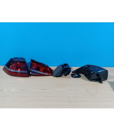 DW PILOTOS VOLKSWAGEN VW GOLF 7 12-17 LOOK GTI INTERMITENTE LED DINAMICO ROJO CLARO R014098C2