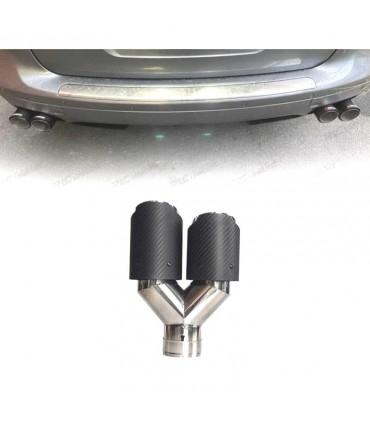 PK COLA ESCAPE CARBONO DOBLE IZQ LOOK AKRAPOVIC E010404C1
