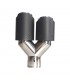 PK COLA ESCAPE CARBONO DOBLE IZQ LOOK AKRAPOVIC E010404C1
