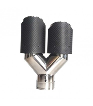 PK COLA ESCAPE CARBONO DOBLE IZQ LOOK AKRAPOVIC E010404C1