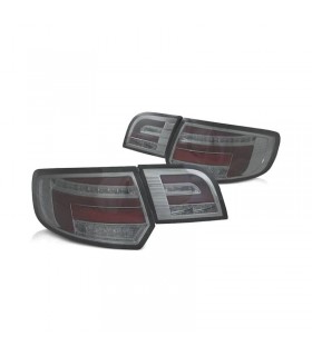 OL PILOTOS AUDI A3 8P 03-08 ROJO CROMO AHUMADOS R011406C1