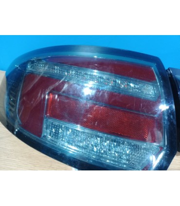 OL PILOTOS AUDI A3 8P 03-08 ROJO CROMO AHUMADOS R011406C1