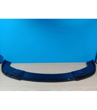 SPOILER LIP BMW E60 E61 07-09 LOOK M5 NEGRO BRILLO C010791C3