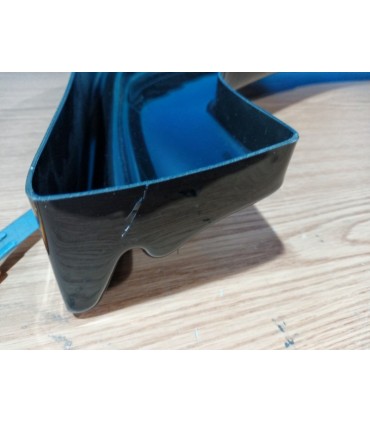 SPOILER LIP BMW E60 E61 07-09 LOOK M5 NEGRO BRILLO C010791C3