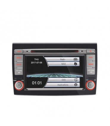 HG RADIO NAVEGADOR 7" FIAT BRAVO 07-14 USB GPS TACTIL HD M000347L1