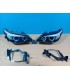 XC FAROS XENON BMW E60 E61 07-10 OJOS ANGEL NEGRO CLARO R026021C4