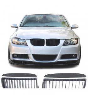 KJ PARRILLAS BMW E90 E91 05-08 LOOK M NEGRO MATE C011053C1