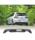 DW DIFUSOR VOLKSWAGEN VW GOLF 7 VII 12-17 LOOK R20 SALIDA DOBLE C010744C1