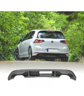 DW DIFUSOR VOLKSWAGEN VW GOLF 7 VII 12-17 LOOK R20 SALIDA DOBLE C010744C1