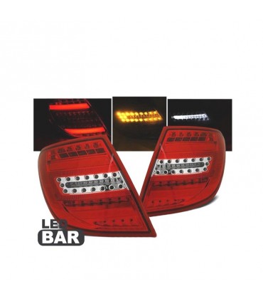 SH PILOTOS MERCEDES CLASE C W204 KOMBI 07-11 LED BAR ROJO R148664C1