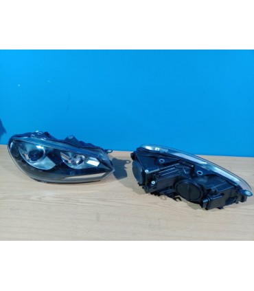 VE FAROS VOLKSWAGEN VW GOLF MK6 08-12 FONDO NEGRO DRL R012817C10
