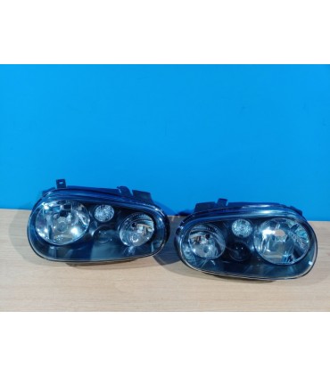 FAROS VOLKSWAGEN VW GOLF 4 IV 97-03 FONDO NEGRO BLACK EDITION R147525C4