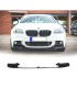 HG SPOILER LIP FRONTAL BMW F10 F11 LOOK M PERFORMANCE NEGRO BRILLO R022015C2