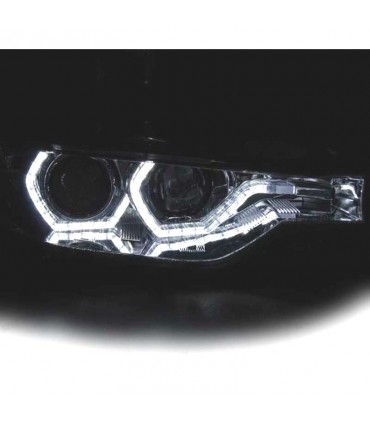CX FAROS BMW F30 F31 LCI 15-18 LUZ DIURNA LED DRL CROMADOS R022050C1