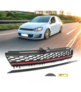 PK PARRILLA VOLKSWAGEN VW GOLF 7 VII 12-17 LOOK R NEGRO ROJO R010003C1