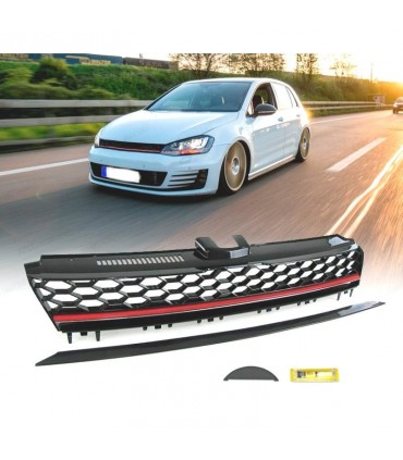 PK PARRILLA VOLKSWAGEN VW GOLF 7 VII 12-17 LOOK R NEGRO ROJO R010003C1