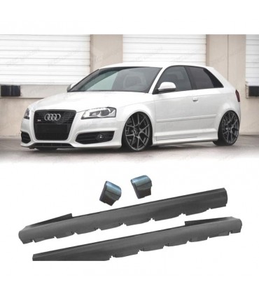 ZA TALONERAS AUDI A3 8P 03-11 3 PUERTAS LOOK S3 C002391C9