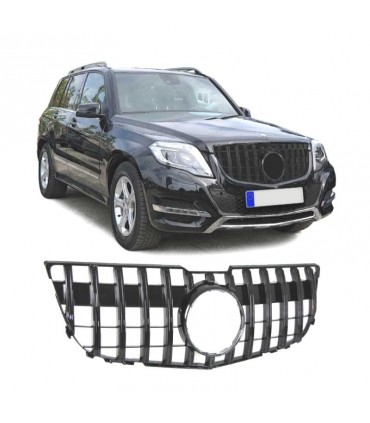 DW PARRILLA MERCEDES GLK X204 08-12 LOOK AMG NEGRO BRILLO C011122C1
