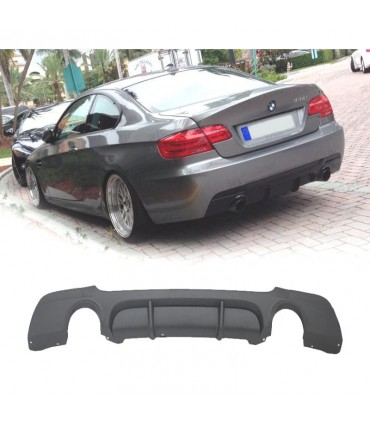 BY DIFUSOR BMW E92 E93 06-14 LOOK M PERFORMANCE NEGRO MATE R147025C2
