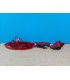 CB PILOTOS SEAT LEON 1P 09-12 LIGHT BAR ROJO AHUMADO R148336C4