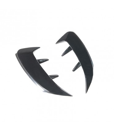 CX MOLDURAS TRASERAS MERCEDES W177 18- BERLINA LOOK AMG NEGRO BRILLO C012522C1