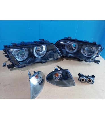 FAROS BMW SERIE 3 E46 98-01 OJOS ANGEL NEGROS R011321C2
