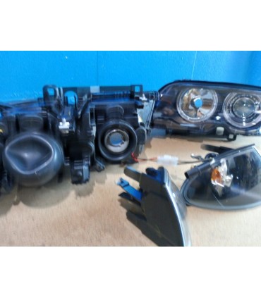 FAROS BMW SERIE 3 E46 98-01 OJOS ANGEL NEGROS R011321C2