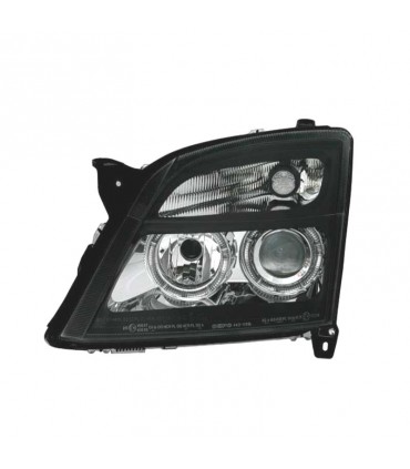 DW FAROS PARA OPEL VECTRA C 02-05, SIGNUM 03-05 OJOS ANGEL FONDO NEGRO R145560C1