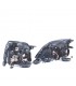 DW FAROS PARA OPEL VECTRA C 02-05, SIGNUM 03-05 OJOS ANGEL FONDO NEGRO R145560C1