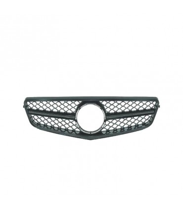 CX PARRILLA MERCEDES W204 11-14 NEGRO MATE LOOK AMG C63 R010328C2