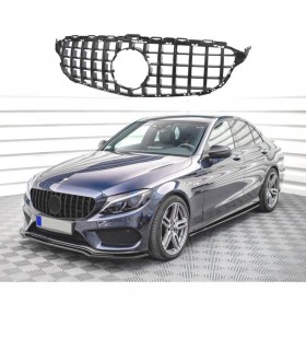 AZ PARRILLA MERCEDES CLASE C W205 14-18 LOOK AMG GT NEGRO BRILLO C010806C2
