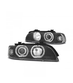 TG FAROS BMW E39 95-03 OJOS ANGEL LED CCFL FONDO NEGRO R146603C4