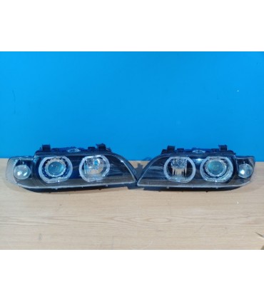 TG FAROS BMW E39 95-03 OJOS ANGEL LED CCFL FONDO NEGRO R146603C4