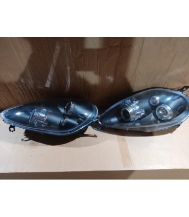 BY FAROS FIAT GRANDE PUNTO 05-08 OJOS ANGEL FONDO NEGRO R145205C1