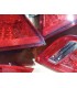 BY PILOTOS BMW E46 COUPÉ 99-03 LED ROJO CROMO LOOK M3 R145968C8
