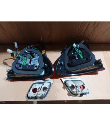 BY PILOTOS BMW E46 COUPÉ 99-03 LED ROJO CROMO LOOK M3 R145968C8