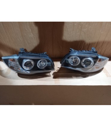 FAROS BMW E81 E87 E82 E88 OJOS ANGEL FONDO NEGRO R145166C4