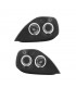 ML FAROS PARA FORD FIESTA 02-08 OJOS ANGEL FONDO NEGRO R145588C2
