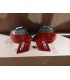 BY PILOTOS BMW E46 COUPÉ 99-03 LED ROJO CROMO LOOK M3 R145968C9