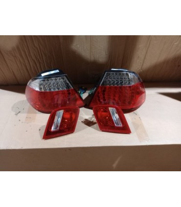 BY PILOTOS BMW E46 COUPÉ 99-03 LED ROJO CROMO LOOK M3 R145968C9