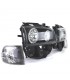 DW FAROS VOLKSWAGEN VW T4 CARAVELLE MULTIVAN 97-03 OJOS DE ANGEL FONDO NEGRO R145013C2