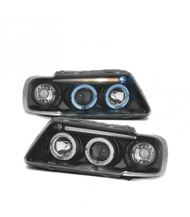 QJ FAROS OJOS ANGEL PARA AUDI A3 8L 96-00 FONDO NEGRO R011262C1