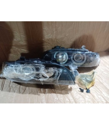 CX FAROS BMW E39 95-00 XENON OJOS ANGEL FONDO NEGRO R146268C2