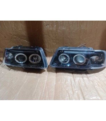 QJ FAROS OJOS ANGEL PARA AUDI A3 8L 96-00 FONDO NEGRO R011262C1