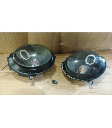 CX FAROS PARA MINI COOPER R56 R57 06-14 OJOS ANGEL FONDO NEGRO R146835C4