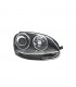 FARO DCH XENON VOLKSWAGEN VW GOLF 5 GTI 03-08 FONDO NEGRO R147739C4