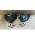 EV PILOTOS BMW E46 COUPE 99-03 LED ROJO AHUMADO LOOK M3 R145195C6