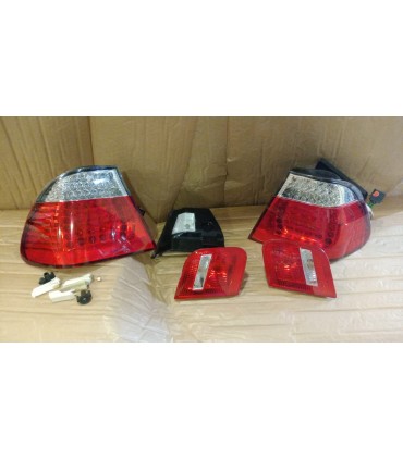 DW PILOTOS BMW E46 01-05 LED ROJO CROMO LOOK M3 R147437C7