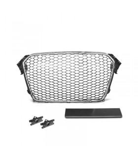 BY PARRILLA AUDI A4 B8 11-15 CROMO NEGRO LOOK RS R486853C2